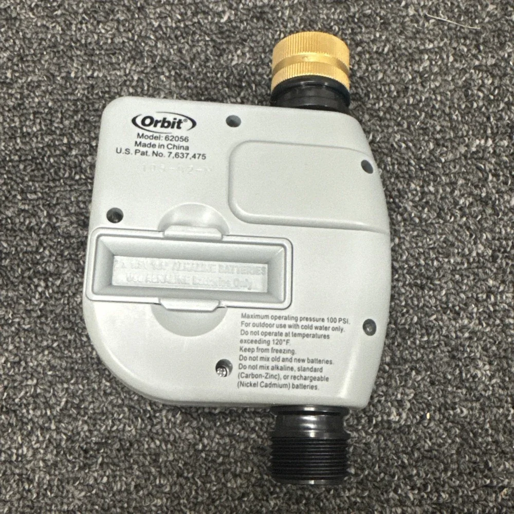 One Outlet Single-Dial Hose Faucet Timer, Orbit 62056 U.2 - Brand New
